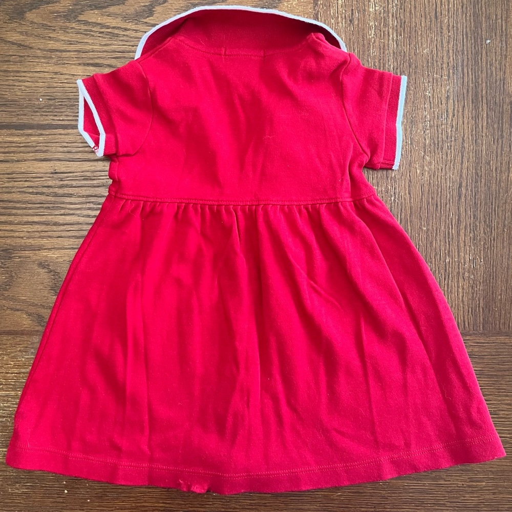 Ralph Lauren Red Polo Dress - Picture 3 of 3